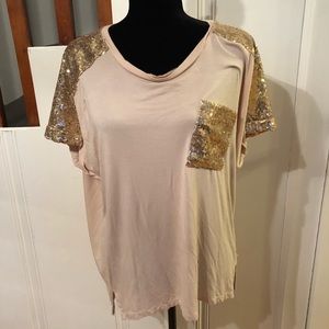 Oversized sequined Shirt